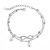 cheap Bracelets &amp; Bangles-Ankle Bracelet Simple Fashion European Women&#039;s Body Jewelry For Daily Layered Imitation Pearl Alloy Infinity Silver Gold 1pc