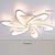 cheap Dimmable Ceiling Lights-70 cm Dimmable Flush Mount Lights Aluminum Geometrical Novelty Anodized LED Modern Simple 220-240V