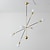 billiga Sputnik-design-90 cm sputnik design ljuskrona metall sputnik lackerad finish modern 220-240v (glödlampa ingår ej)