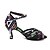 ieftine Pantofi Dans Latin-Pentru femei Pantofi Dans Latin Imitație Piele Curea Gleznă Călcâi Cataramă Subțire superioară Personalizabili Pantofi de dans Curcubeu / Antrenament