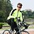 olcso Férfi kabátok és zubbonyok-Szerencsére Férfi Biciklis kabát Tél Melegen tartani Vízálló Szélbiztos Gyapjú bélés Bicikli Tél Polár zsekik Hegyi biciklizés Országúti biciklizés Városi kerékpározás Zöld Piros Kék Kerékpáros