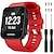 abordables Correas de reloj Garmin-Ver Banda para Garmin Forerunner 30/35 Silicona Reemplazo Correa Transpirable Correa Deportiva Pulsera