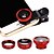 cheap Cellphone Camera Attachments-Phone Camera Lens Fish-Eye Lens Wide-Angle Lens Macro Lens 10X Macro 25 mm 0.02 m 180 ° Cool for Samsung Galaxy iPhone