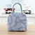 cheap Lunch Bags-Women&#039;s Oxford Cloth Lunch Bag Zipper Scenery Geometric Pattern Daily Outdoor Handbags Pink Green Sky Blue Rainbow