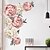 billige 3D-vægmalerier-smukke blomster wallstickers transport til landskab læseværelse kontor spisestue køkken 45,5x66cm