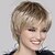 cheap Synthetic Trendy Wigs-Synthetic Wig Natural Straight Free Part Wig Blonde Short Light golden Synthetic Hair 12 inch Women&#039;s Fashionable Design Fluffy Blonde