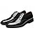 abordables Zapatos Oxford de hombre-Hombre Zapatos formales Cuero Patentado Primavera / Otoño Negocios / Casual Oxfords Antideslizante Bloques Marrón / Negro / Zapatos De Vestir