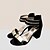 preiswerte Damensandalen-Damen Sandalen Blockabsatz Sandalen Blockabsatz Sandalen Metall Blockabsatz Offene Spitze Club-Schuhe Kleid Nubukleder Frühling Sommer Schwarz Grau Rot