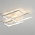 cheap Ceiling Lights-60 cm Geometric Shapes Flush Mount Lights Metal Geometrical Painted Finishes LED Modern 220-240V