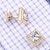 cheap Men&#039;s Accessories-Men&#039;s Fashion Cufflinks Golden Geometric For Wedding/Crystal 2024