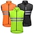 baratos Jaquetas e Gilets para homens-WOSAWE Homens Camisa para Ciclismo Colete para Ciclismo Sem Manga Ciclismo de Montanha Ciclismo de Estrada Verde Preto Azul Escuro Moto Colete Camisa / Roupas Para Esporte A Prova de Vento Respirável