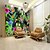 cheap Wall Murals-Mural Wallpaper Wall Sticker Covering Print Adhesive Required Bird Floral Flower Leaf Tropical Canvas Home Décor