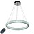 ieftine Design Cercuri-1-lumina 50 cm cristal reglabil reglabil candelabru cerc metalic galvanizat chic &amp; modern 110-120v 220-240v