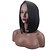 cheap Synthetic Trendy Wigs-Synthetic Wig Straight Matte Minaj Pixie Cut Short Bob Wig Short Natural Black Synthetic Hair 14 inch Women&#039;s Adjustable Heat Resistant Easy dressing Black