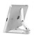 abordables Supports de téléphone-Phone Holder Stand Mount Desk Cell Phone Adjustable Stand Phone Desk Stand Adjustable ABS Phone Accessory iPhone 12 11 Pro Xs Xs Max Xr X 8 Samsung Glaxy S21 S20 Note20