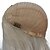 Χαμηλού Κόστους Συνθετικές Περούκες Δαντέλα-Συνθετικές μπροστινές περούκες δαντέλας Ίσιο Μεταξένια Ίσια Δαντέλα Μπροστά Περούκα Ξανθό 24 εκ 26 ίντσες Μακρύ Πλατινέ Ξανθό Συνθετικά μαλλιά Γυναικεία Φυσική γραμμή των μαλλιών Ξανθό