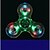 abordables Jouets &amp; Jeux-Toupies Fidget Spinner à main LED Spinner Pour le temps de tuer Soulagement de stress et l&#039;anxiété Focus Toy Jouets de bureau Soulage ADD, TDAH, Anxiété, Autisme Lampe LED Enfant Adulte Garçon