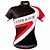 cheap Men&#039;s Clothing Sets-WOSAWE Men&#039;s Cycling Jersey with Shorts Short Sleeve Mountain Bike MTB Road Bike Cycling Black Red Bike Jersey Padded Shorts / Chamois Clothing Suit Moisture Wicking Reflective Strips Back Pocket
