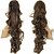 cheap Ponytails-30inch long curly ponytail claw clip synthetic fake hair ponytail for women