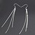 cheap Earrings-Drop Earrings Dangle Earrings For Women&#039;s Party Wedding Daily Sterling Silver Long chain