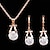 cheap Earrings-Women&#039;s Hoop Earrings Necklace Vintage Style Dainty Earrings Jewelry White For 1 set Party Daily