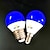 billige Globepærer med LED-5 W LED Globe-pærer 430 lm E14 E26 / E27 G45 11 LED-perler SMD 2835 Party Dekorativ ferie rød blå gul 220-240 V 110-130 V