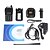 billiga Walkie-talkies-UV-82 Walkie talkie Handhållen Analog Tvåvägsradio 5-10 km 5-10 km 128CH 1800mAh / # / 136-174 mHz / 400-470 mHz