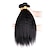Недорогие Пряди натуральных волос-3 Связки Бразильские волосы Вытянутые 100% Remy Hair Weave Bundles 150 g Человека ткет Волосы Пучок волос Накладки из натуральных волос 8-28 inch Естественный цвет Ткет человеческих волос