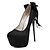 cheap Women&#039;s Heels-Women&#039;s Heels Wedding Party &amp; Evening Summer Sequin Stiletto Heel Peep Toe British Minimalism Synthetics Black