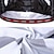 billige Klærsett for menn-WOSAWE Herre Sykkeljersey med bib-tights Langermet Fjellsykling Veisykling Vinter Svart Skjelett Sykkel Jersey Hold Varm Fleecefor 3D Pute Refleksbånd Tilbake Lomme Polyester Fleece Silikon sport