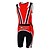 cheap Women&#039;s Triathlon Clothing-Kooplus Men&#039;s Women&#039;s Sleeveless Triathlon Tri Suit Polyester Red Stripes Bike Coverall Clothing Suit Breathable Quick Dry Sports Clothing Apparel