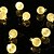 cheap LED String Lights-1 set LED Lantern Solar Light String Outdoor String Lights 20m 200 Light Bubble Ball Outdoor Waterproof Light Garden Decoration Light