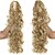 cheap Ponytails-30inch long curly ponytail claw clip synthetic fake hair ponytail for women