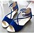 voordelige Damessandalen-Dames Sandalen Sandalen met sleehak Comfortabele schoenen Sandalen met sleehak Sleehak Open teen Casual minimalisme Dagelijks Nubuck leder Suède Rits Zomer Effen Zwart Rood Blauw