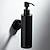 preiswerte Seifenspender-Shampoospender für die Dusche, mattschwarzer Edelstahl-Seifenspender zur Wandmontage