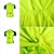 billige Trøjer til mænd-Nuckily Herre Cykeltrøje Kortærmet Cykel Trøje Toppe med 3 baglommer Bjerg Cykling Vej Cykling Åndbart Svedtransporende Hurtigtørrende Tilbage til lomme Rød Blå Grøn Net Sport Tøj