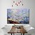 billige Abstrakte malerier-Hang malte oljemaleri Håndmalte - Abstrakt Landskap Moderne Inkluder indre ramme