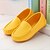 זול נעלי חליפה לגברים-בנים נעליים ללא שרוכים מוקסין דמוי עור ילדים קטנים (4-7) ילדים גדולים (7 שנים +) לבן שחור צהוב אביב