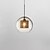 cheap Globe Design-1-Light 20 cm  LED Pendant Light Single Design Glass Lantern Electroplated Retro Industrial Style  Dining Room Living Room Light   110-120/220-240V
