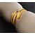 זול Fashion Ring-נשים פתח את הטבעת קלאסי זהב זהב 18K מילא נוצה מסוגנן 1pc מתכווננת / בגדי ריקוד נשים