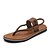 cheap Men&#039;s Sandals-Men&#039;s Comfort Shoes Spring &amp; Summer Daily Outdoor Sandals Canvas Black / Red / Khaki