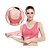 voordelige Nieuw in-Dames Sport bh&#039;s Spandex Kant Yoga Hardlopen Fitness Ademend naadloos Gewatteerd Lichte ondersteuning Zwart Wit Roze Khaki / Hoge Elasticiteit