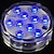 ieftine Lumini Subacvatice-8 buc în aer liber 10 LED-uri cu telecomandă rgb submersibilă lumină subacvatică pentru piscină vază bol grădină petrecere decorare funcționează cu baterie