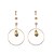 cheap Earrings-Women&#039;s Earrings Earrings Set Vintage Style Starfish Evil Eye Shell Earrings Jewelry Gold For Daily Street Holiday Work Festival 3 Pairs