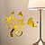 economico Adesivi murali-Floreale / Botanical / 3D Adesivi murali Adesivi  a parete specchio Adesivi decorativi da parete, Materiale speciale Decorazioni per la casa Sticker murale Parete Decorazione 1pc / Lavabile