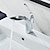 זול ברזים לחדר האמבטיה-חדר רחצה כיור ברז - יחיד כרום עומד לבדו חור ידית אחת אחתBath Taps