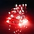 cheap LED String Lights-10m String Lights 100 LEDs 10pcs 4pcs 1pc Warm White White Red Christmas Wedding Decoration AA Batteries Powered