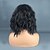 cheap Synthetic Trendy Wigs-Synthetic Wig Curly Wavy Side Part Wig Short Black Synthetic Hair 14inch Women&#039;s Classic Natural Hairline Black