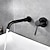 cheap Wall Mount-Bathroom Sink Faucet - FaucetSet Painted Finishes Widespread Single Handle Two HolesBath Taps