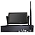 billige NVR-sett-4ch 720p 7lcd skjerm skjerm hd trådløs nvr kit wifi ip kit cctv overvåking sikkerhetssystem
